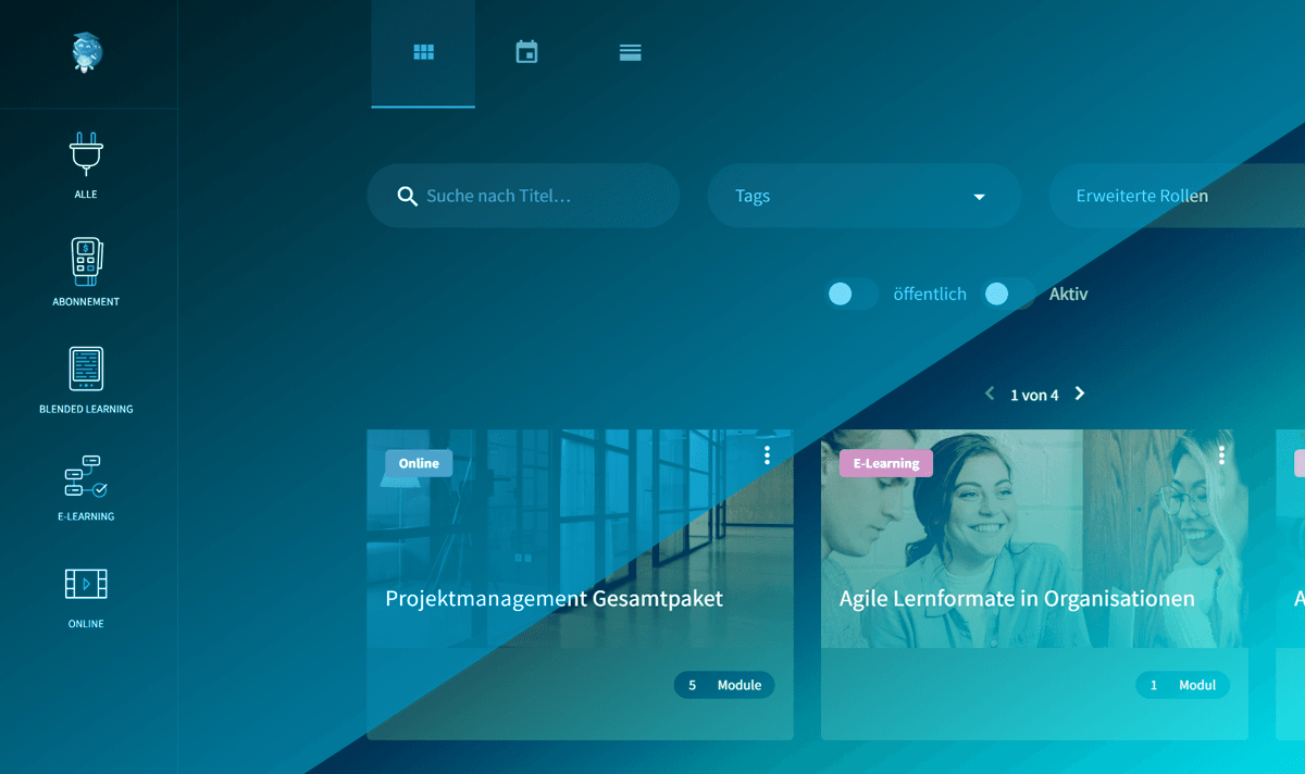 Organisieren Sie alle Anwendungsfälle in einer LMS-Lösung Organisieren Sie alle Anwendungsfälle in einer LMS-Lösung
